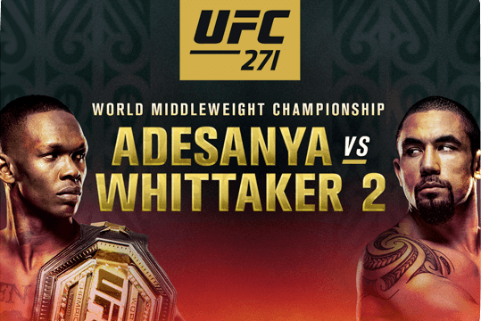 UFC 271 Stream - How to Watch Adesanya Vs. Whittaker 2 Online