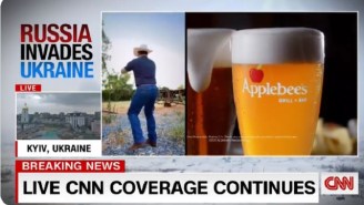 Applebee’s Pauses Advertising On CNN After Their Commercial Airs During Russia’s Invasion Of Ukraine