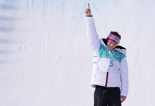 Birk Ruud Receives Nice Scores Of 69 For Epic Gold Medal Victory Lap