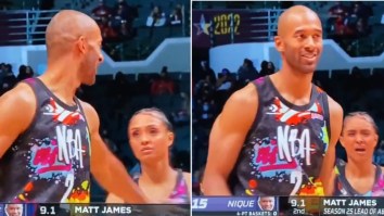 Brittney Elena Reacts To Viral Video Of The Bachelor’s Matt James Accidentally Slapping Her Breast During NBA Celebrity All-Star Game