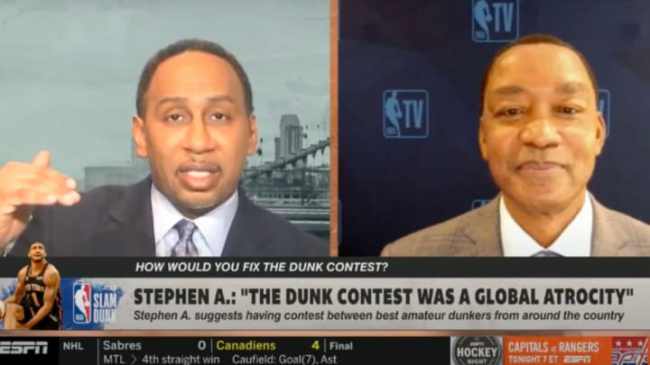 Stephen A. Smith Calls NBA Dunk Contest A 'Global Atrocity' (Video)