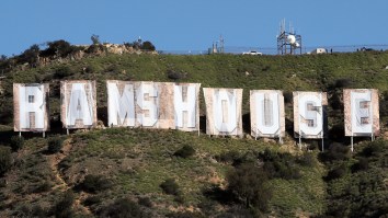 L.A. Changed The Hollywood Sign To Honor The Rams But Got Roasted For Botching It