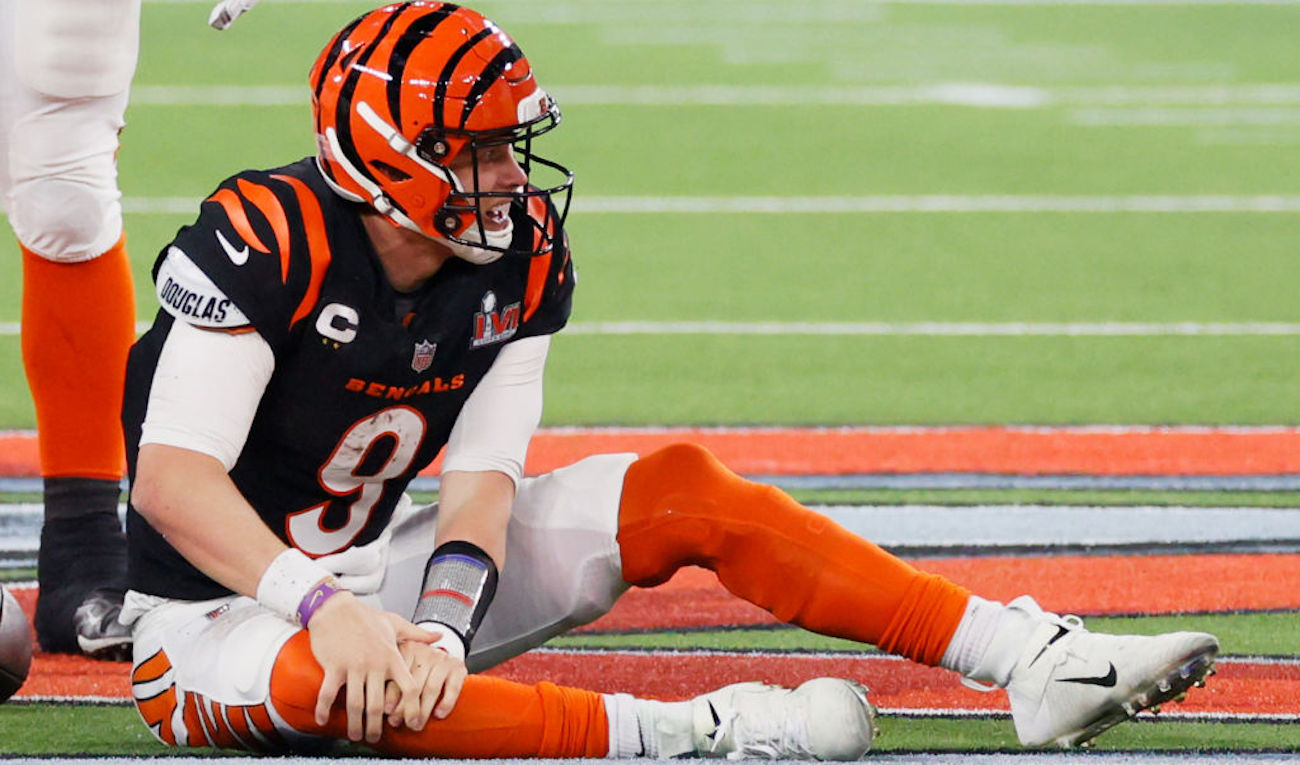 Joe Burrow: 'I wasn't coming out' after rough 4th quarter hit to knee -  Cincy Jungle