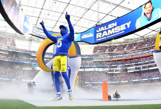 Ramsey hopes to play Sunday in LA Rams' revamped secondary