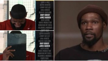 Kevin Durant And LeBron James Clown On James Harden While Picking Him Last In NBA All-Star Draft