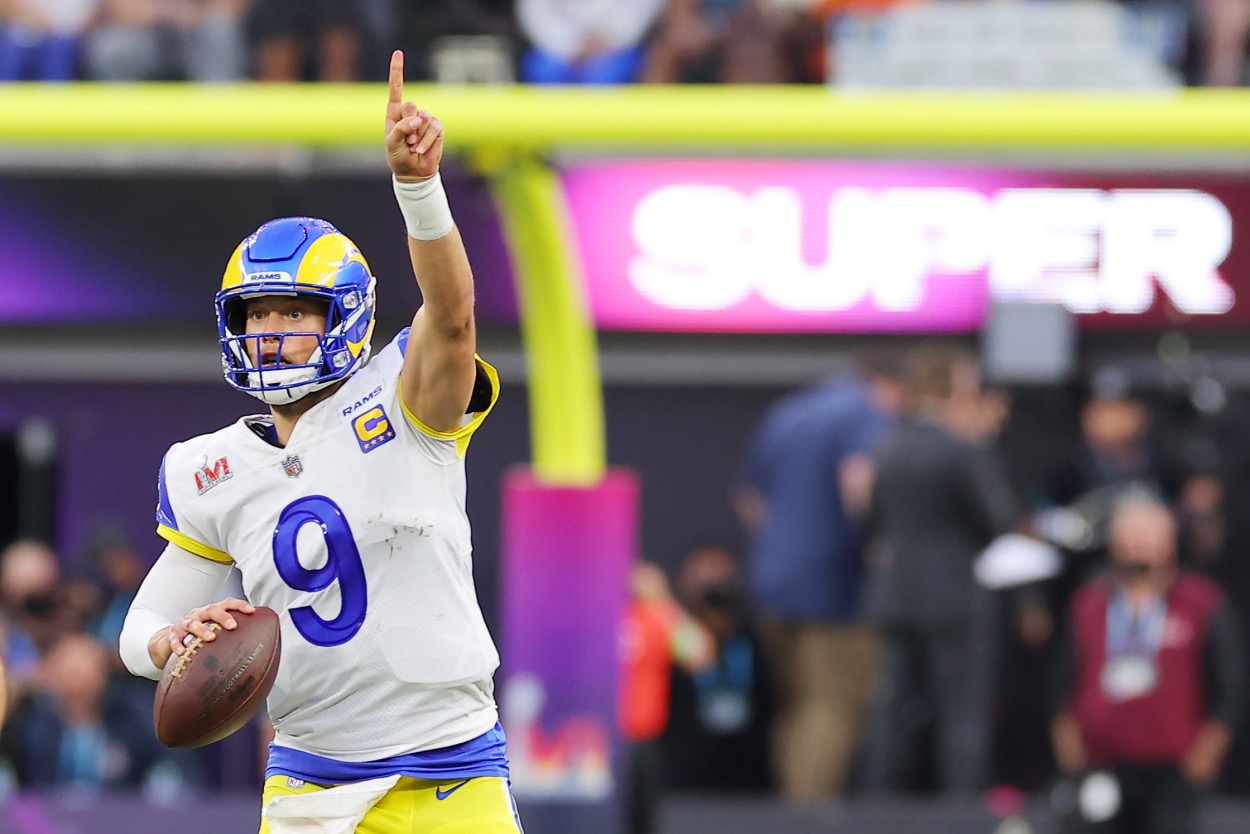 Matthew Stafford Stat Makes Super Bowl Win More Impressive Matthew Stafford Stat Makes Super Bowl Win More Impressive