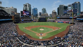 Someone Drove An SUV On The Field At Petco Park And Started Doing Donuts (Video)