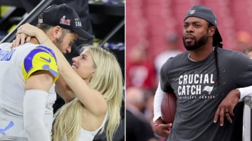 Matthew Stafford’s Wife Fires Back At ‘Hater’ Richard Sherman Over Hall Of Fame Comments