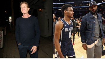 Skip Bayless Is Already Hating On A Potential LeBron-Bronny James Father/Son Duo In The NBA