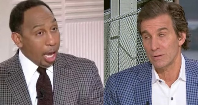 WATCH: Stephen A. Smith And Chris 'Mad Dog' Russo On 'First Take'