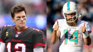 Ryan Fitzpatrick Was Probably The ‘Motherf-er’ That Tom Brady Referred To In Viral Clip Last Summer