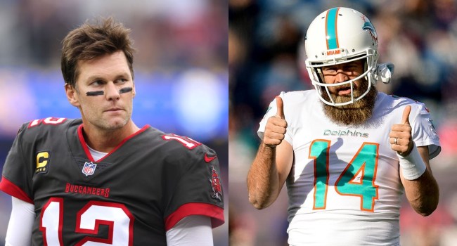 Ryan Fitzpatrick Was The 'Motherf-er' Tom Brady Referred To In Viral Clip