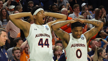 Auburn Teammates React In Awe As Jabari Smith Puts Defender On A Poster With VICIOUS Dunk (Video)