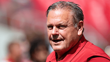 Razorbacks Coach Sam Pittman’s New Drooling Hog Fountain At His Lake House Is As Arkansas As It Gets