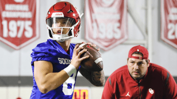 Dillon Gabriel Makes Strong Oklahoma Debut In New Helmet That Looks Like It’s From The Future