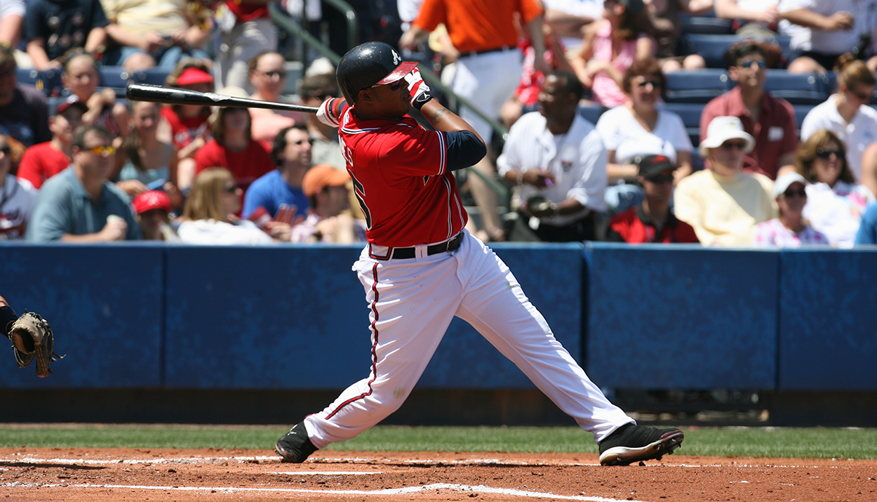 Andruw Jones' Son Mashes Two MASSIVE Dingers In High School Game