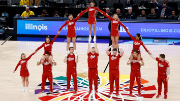Two Indiana Cheerleaders Secured The Most Important Rebound Of March Madness To Thunderous Cheers