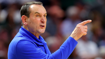 Coach Mike Krzyzewski Gets Put On Blast For Ludicrous Claim About Duke’s Championship Banners
