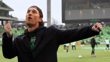 Austin F.C. Was Not Losing After Matthew McConaughey Got Fans Pumped ‘Wolf Of Wall Street’ Style