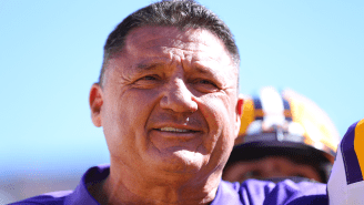 Ed Orgeron Partying Shirtless At The Mango Deck In Cabo During Spring Break Is So On-Brand