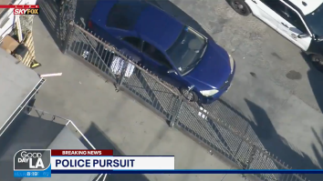 Embarrassing Game Of Hide-And-Seek Breaks Out During Unbelievable Los Angeles Police Chase