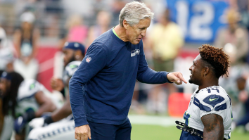 Pete Carroll Uses Similar Word To Discuss D.K. Metcalf Trade Possibility As He Did Russell Wilson