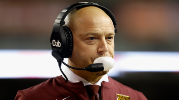 P.J. Fleck Looked Nothing Like P.J. Fleck During Minnesota Spring Practice And It Makes No Sense