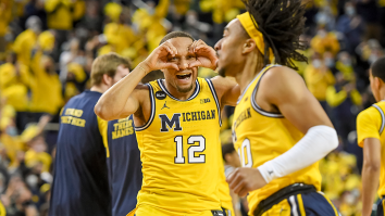 Michigan Basketball’s Bench Mob Was Absolutely Lit And Put On A Show During Dominant Rivalry Win