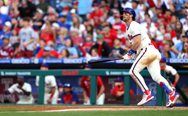 Bryce Harper Shares Photo Of Himself Wearing A CTBC Brothers Uniform