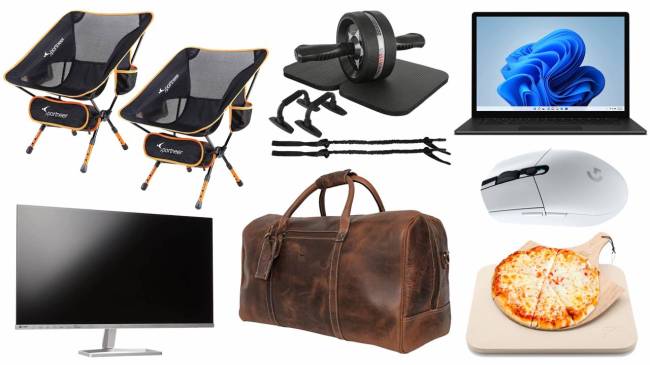 Daily Deals: Camping Chairs, Duffel Bags, Surface Laptops And More!