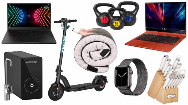Daily Deals: Chromebooks, Electric Scooters, Kettlebell Weight Sets And More!