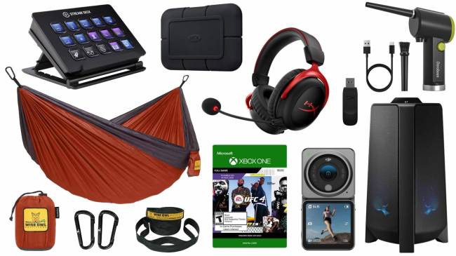 Daily Deals: Camping Hammocks, Samsung Sound Towers, Stream Decks And More!