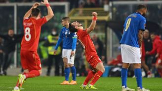 Defending European Champion Italy Eliminated From World Cup Qualifying By North Macedonia