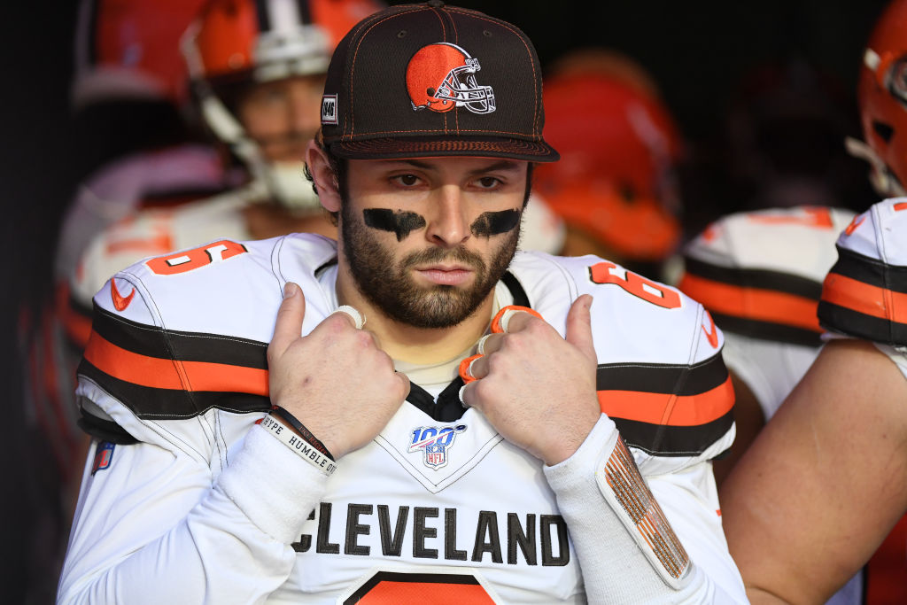 Nike headband hotsell baker mayfield