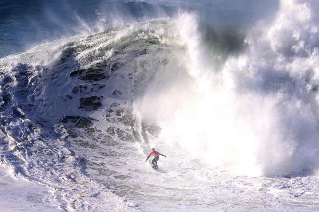 Surfer Kai Lenny Describes Massive Wipeout At Nazaré: 'You Feel Like A Ragdoll'