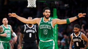 Jayson Tatum Had A Surprising Reaction To Celtics Fans Taunting Nets’ PG Kyrie Irving