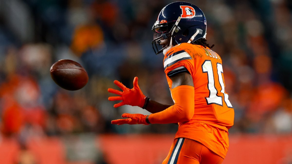 Jerry Jeudy reacts to Aaron Rodgers news, Broncos trade for