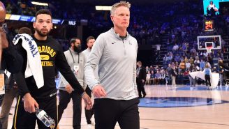 NBA World Hilariously Reacts To Steve Kerr’s Well-Deserved Ejection In Blowout Loss To The Grizzlies