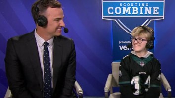 14-Year-Old Eagles Fan Delivers Hilarious Plea To Team’s Front Office At The NFL Combine