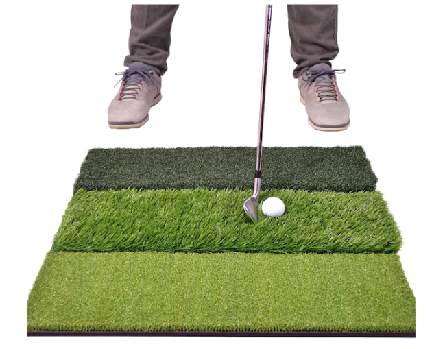 GoSports Tri-Turf XL Golf Practice Hitting Mat
