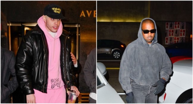 'Eazy' Music Video: Kanye West Kidnaps And Buries Pete Davidson