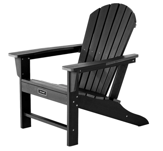 SERWALL Weather Resistant Adirondack Chair - daily deals