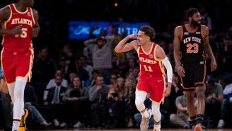 Trae Young Trolls Fans While Dominating The New York Knicks