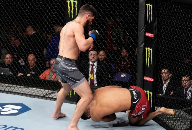 UFC Fans React To Ilia Topuria Knocking Jai Herbert Out Cold