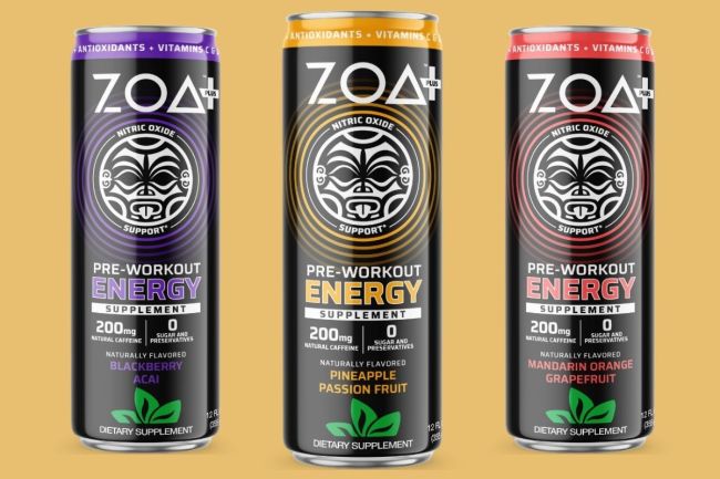 ZOA+ Pre-Workout Energy