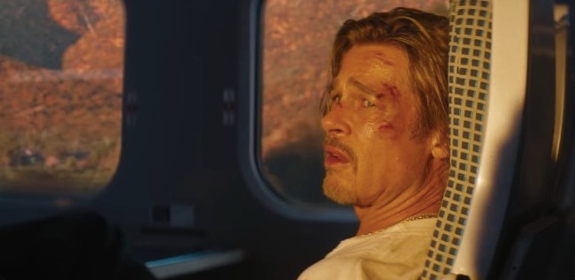 WATCH: Brad Pitt Kicks Assassin Ass In First 'Bullet Train' Trailer
