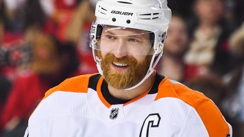 Claude Giroux Gets Awesome Surprise From His Dad Before Playing His 1,000 NHL Game