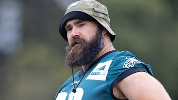 Jason Kelce Crushes Beer In Awesome Video Addressing His Retirement Plans
