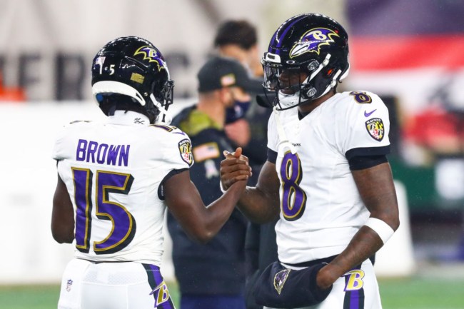 Lamar Jackson Hilariously Shuts Down Trade Suggestion On Twitter