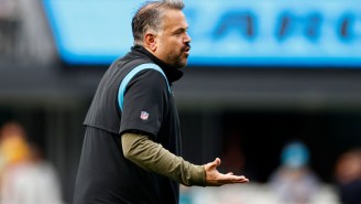NFL Fans Roast Matt Rhule And His Pants In Picture From The Annual League Meeting